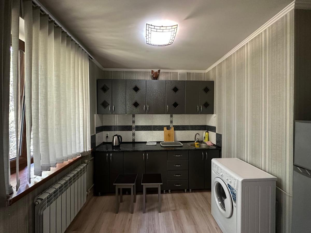 Turksib One-Room Apartment Opposite Almaty Airport מראה חיצוני תמונה