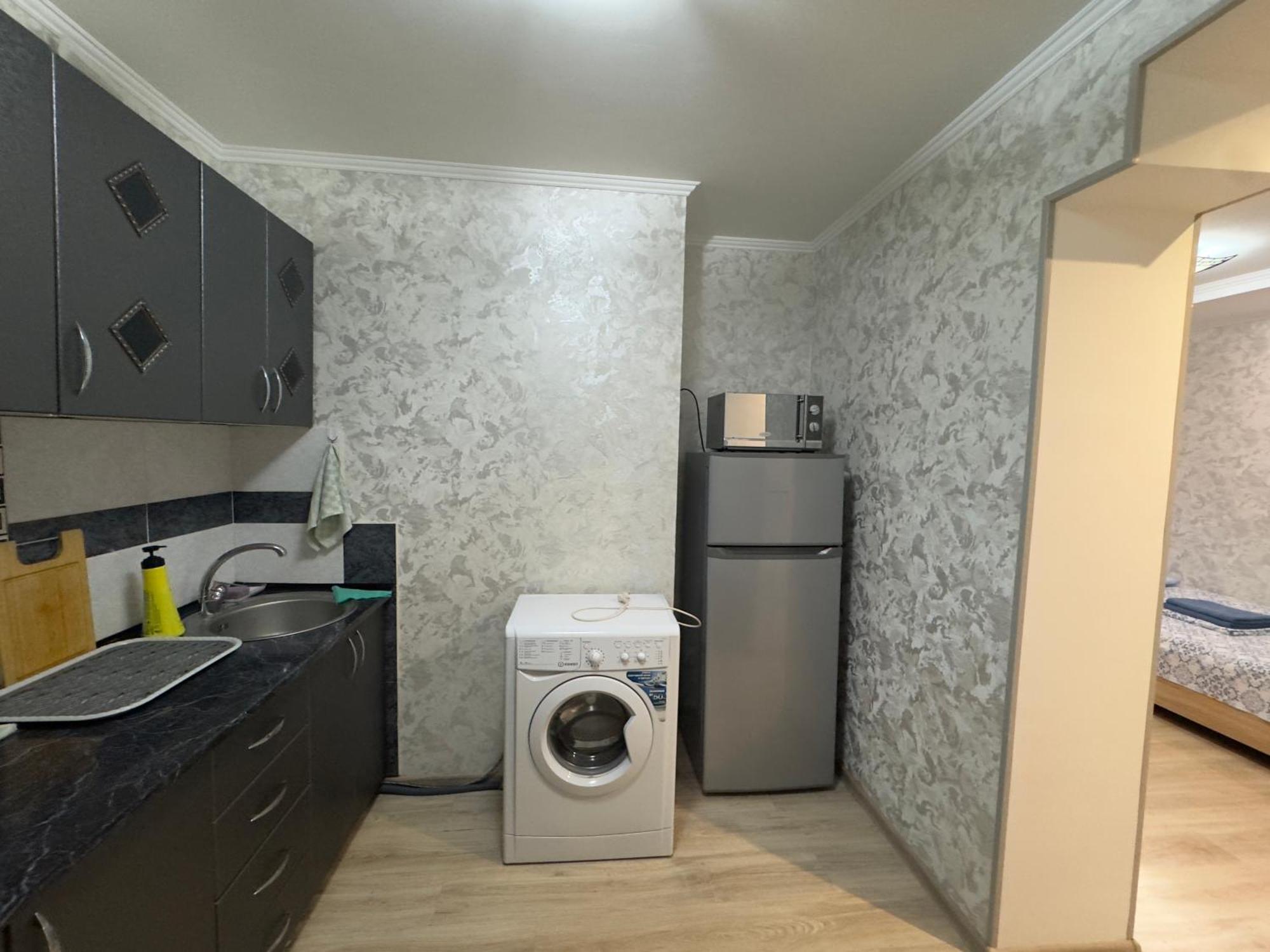 Turksib One-Room Apartment Opposite Almaty Airport מראה חיצוני תמונה